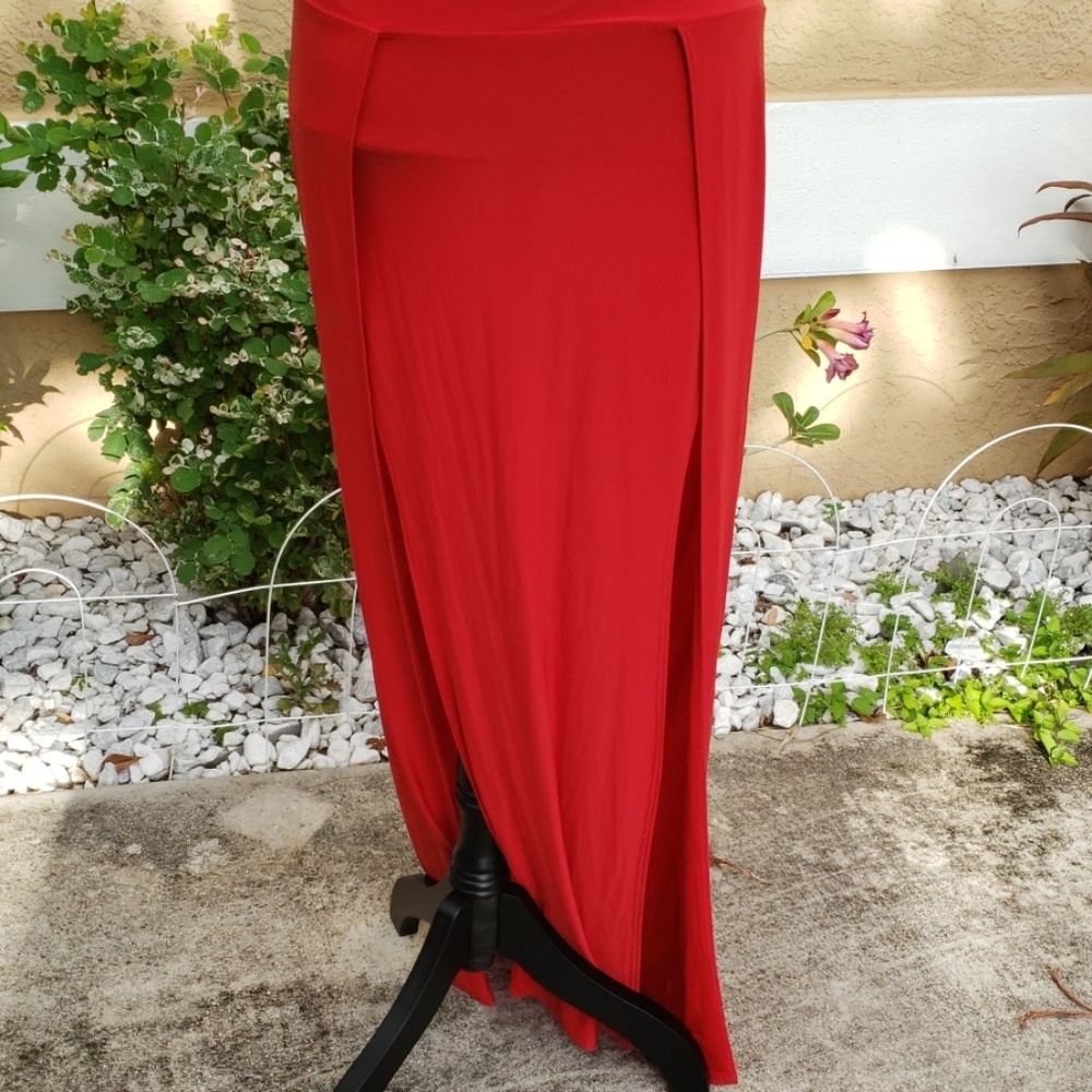 💥super sexy long red dress. - Picture 5 of 8